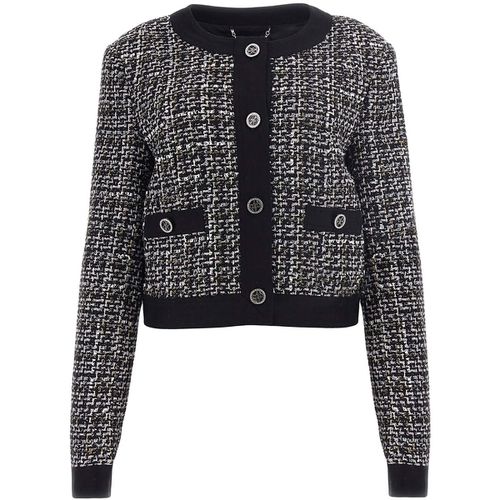 Giacche Yvonne Mix Denim Tweed Jacket - Guess - Modalova