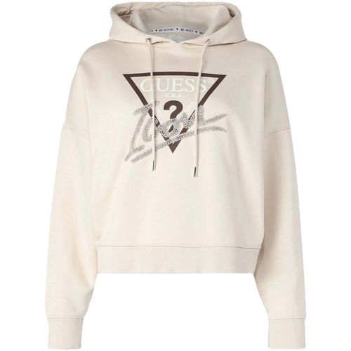 Felpa Guess Hooded Icon Sweatshirt - Guess - Modalova