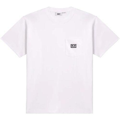 T-shirt & Polo Established Works Eyes Pocket Tee Ss - Obey - Modalova