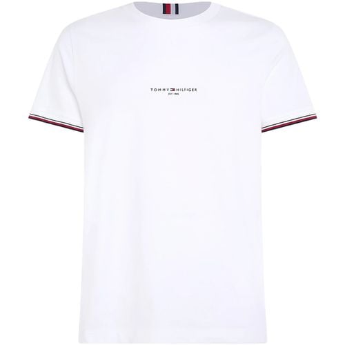 T-shirt & Polo T-shirt slim fit con bordi a contrasto - Tommy hilfiger - Modalova