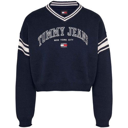 Felpa Tjw Crp Varsity V-Ne - Tommy Jeans - Modalova