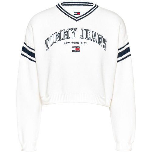 Felpa Tjw Crp Varsity V-Ne - Tommy Jeans - Modalova