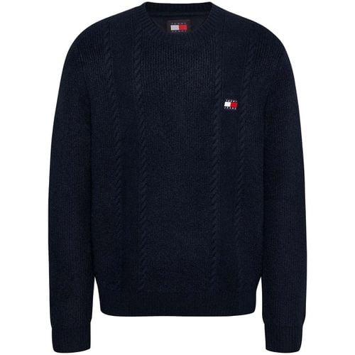 Felpa Tjm Slim Cable Knit - Tommy Jeans - Modalova