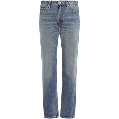 Jeans Jeans cropped straight fit a vita alta - Tommy hilfiger - Modalova