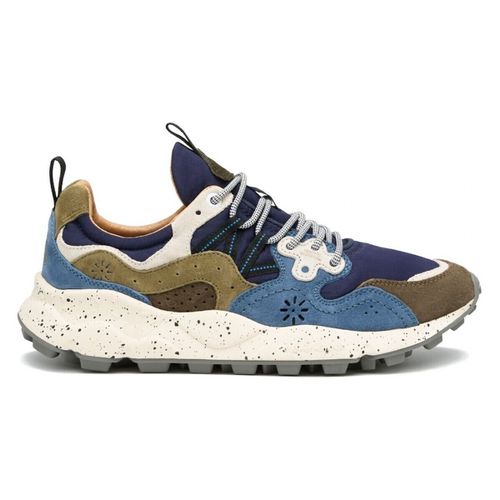 Sneakers Sneaker Yamano 3 Man Light Brown-Light Blue-Violet - Flower Mountain - Modalova