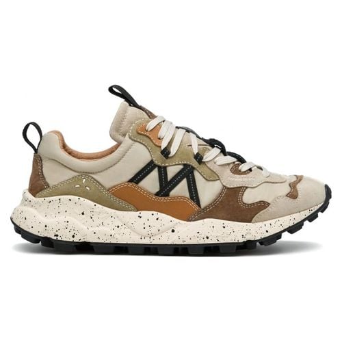 Sneakers Sneaker Lenzan Man -Chestnut-Sand - Flower Mountain - Modalova