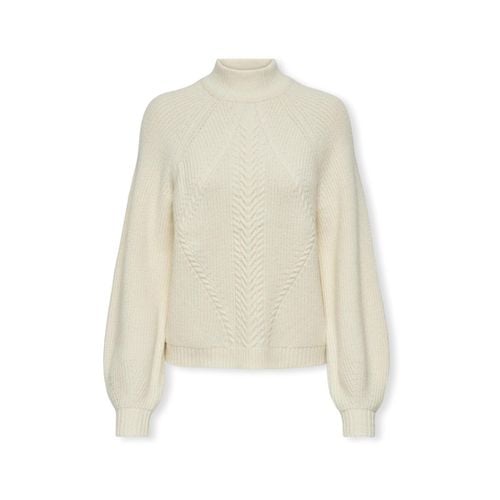 Maglione Katia Life High Neck Knit - Whitecap Gray - Only - Modalova