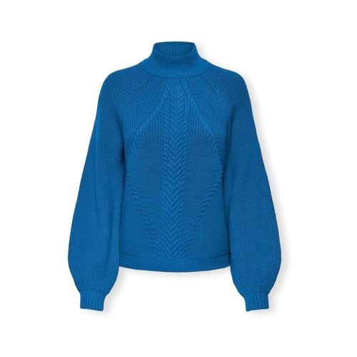 Maglione Katia Life High Neck Knit - Directoire Blue - Only - Modalova