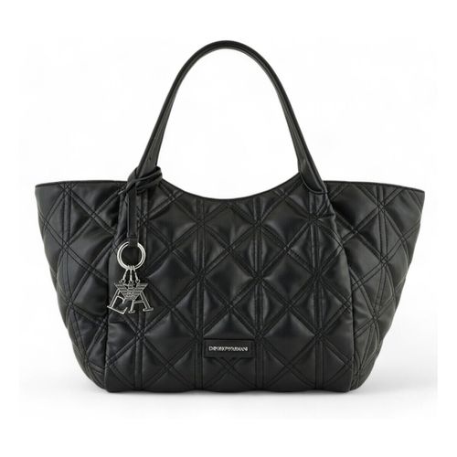 Borsa Borsa shopper trapuntata con logo - Emporio armani - Modalova