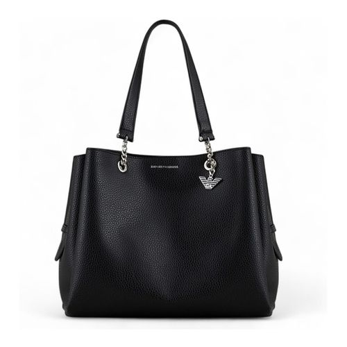 Borsa Borsa shopper con logo e charm - Emporio armani - Modalova