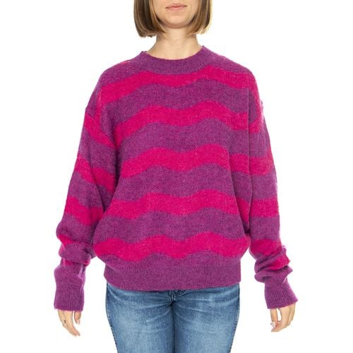 Maglione Jersey Rayas Berenjena y Fucsia - Wild Pony - Modalova