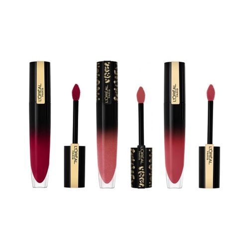 Rossetti Set of 3 Liquid Lipsticks Laqué Signature - 314 Be Succ - L'oréal - Modalova