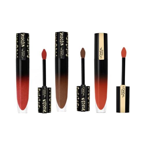 Rossetti Set of 3 Liquid Lipsticks Laqué Signature - 319 Be Unat - L'oréal - Modalova