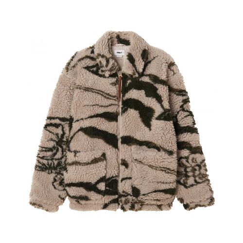 Giacca Obey Mushroom sherpa jacket - Obey - Modalova