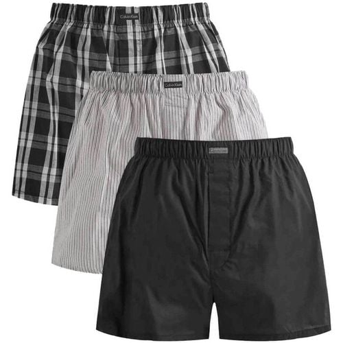 Boxer 3 Pack Woven Boxer Black - Calvin Klein Jeans - Modalova