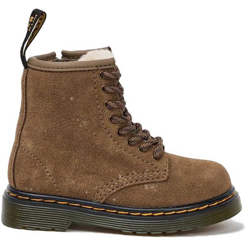 Stivaletti 1460SERENA TOODLER DARK KHAKI BRONX SUEDE - Dr. martens - Modalova