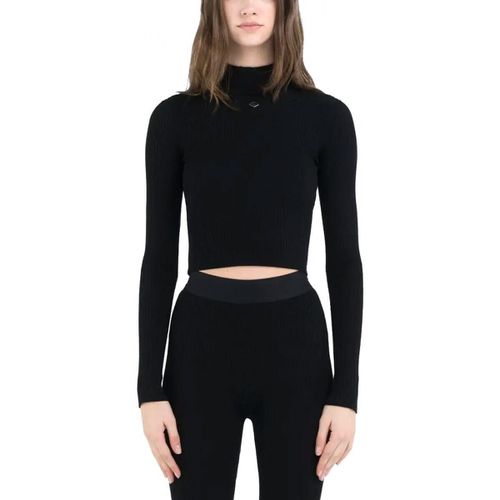 Maglione Maglia A Collo Alto Regular Fit Black - Replay - Modalova