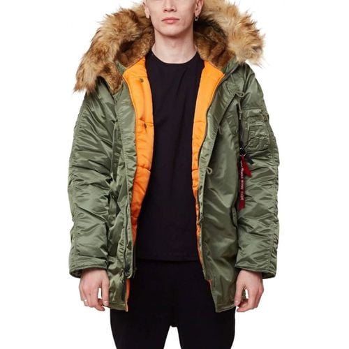 Giacche Parka N3B Vf 59 Sage-Green - Alpha - Modalova