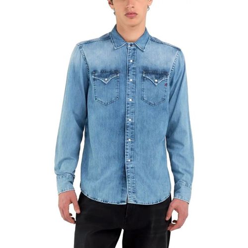 Jeans Camicia Western Regular Light - Replay - Modalova