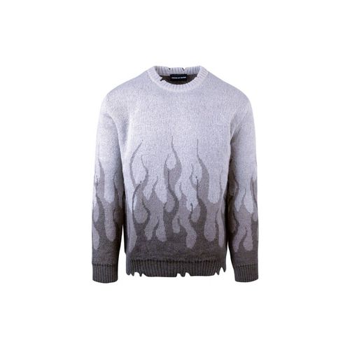 Maglione Maglione Jacquard Con Fiamme - Vision Of Super - Modalova