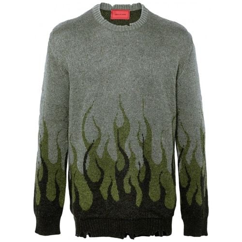 Maglione Maglione Jacquard Con Fiamme - Vision Of Super - Modalova