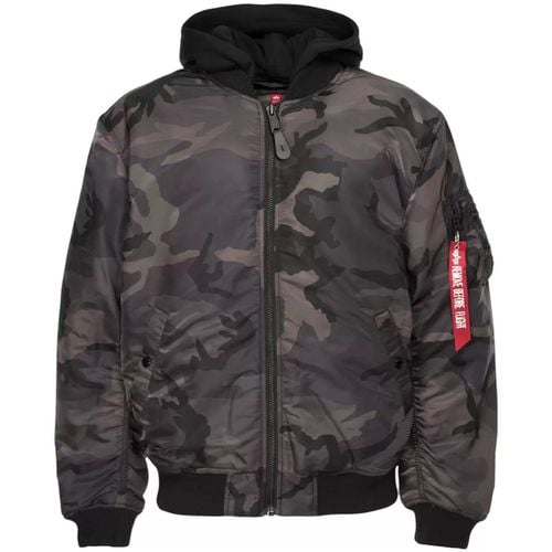 Giubbotto bomber uomo camouflage - Alpha - Modalova