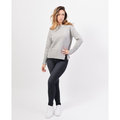 Maglione Maglione con collo tondo e spacco sull'orlo - Gerry weber - Modalova