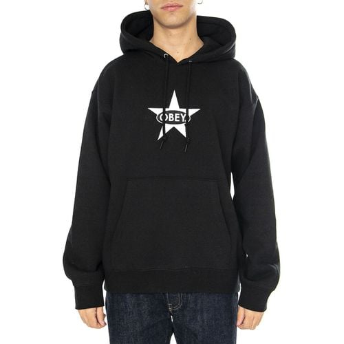 Felpa Empire Hood Fleece Black - Obey - Modalova