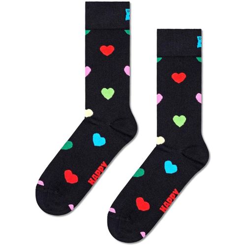 Calzini Heart Sock Black - Happy socks - Modalova