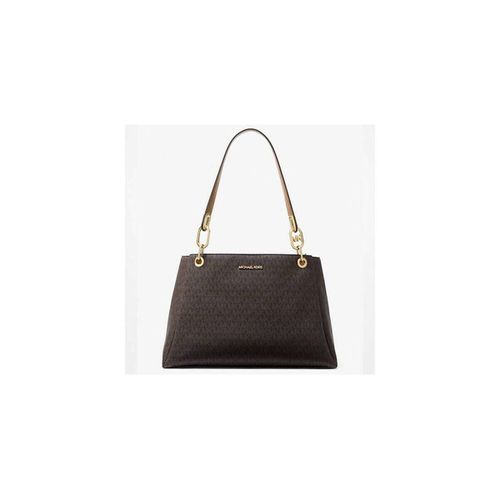 Borsa Borsa a spalla con logo grande Trisha 35H1G9TL9B - MICHAEL Michael Kors - Modalova