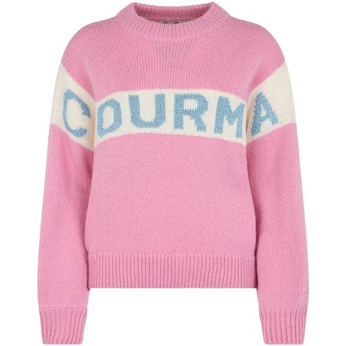 Maglione Maglia girocollo rosa "Courmayeur" - Mc2 Saint Barth - Modalova