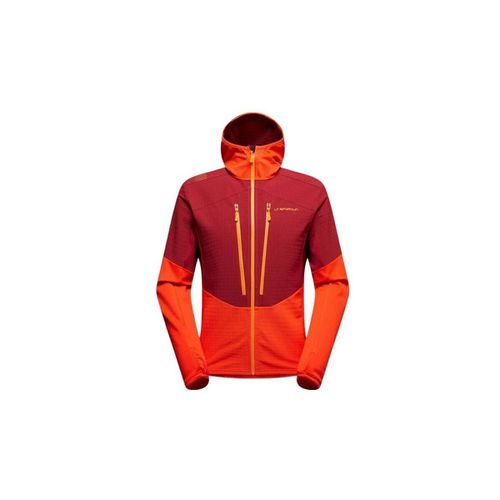 Maglione Maglia Session Tech Hoody Uomo Cherry Tomato/Sangria - La sportiva - Modalova