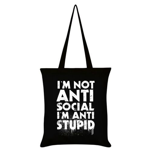 Valigia I'm Not Anti-Social I'm Anti-Stupid - Grindstore - Modalova