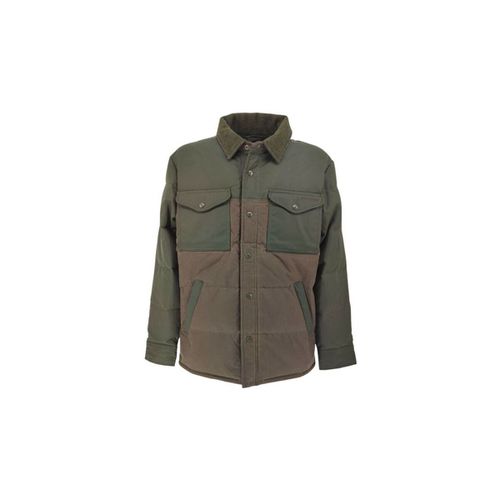 Giacca Giacca Down Oil Shelter Uomo Otter Green - Filson - Modalova