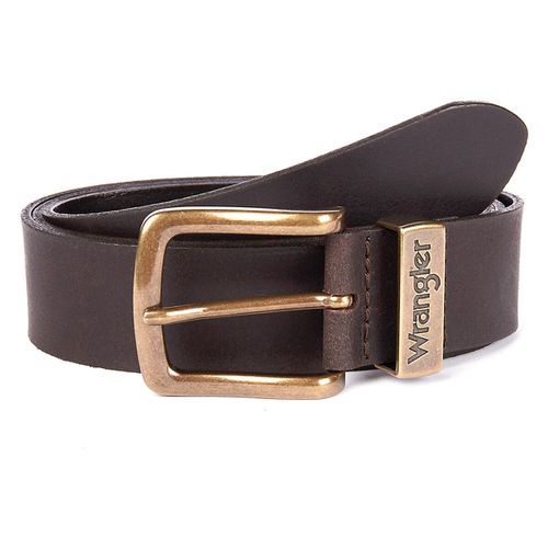 Cintura Metal Loop Brown Belt - Wrangler - Modalova