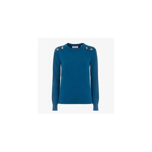 Maglione girocollo con bottoni gioiello MW760084 - Markup - Modalova