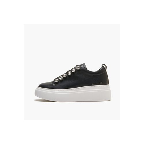 Sneakers sneakers donna in pelle black BICE 701 10 - Emanuélle Vee - Modalova