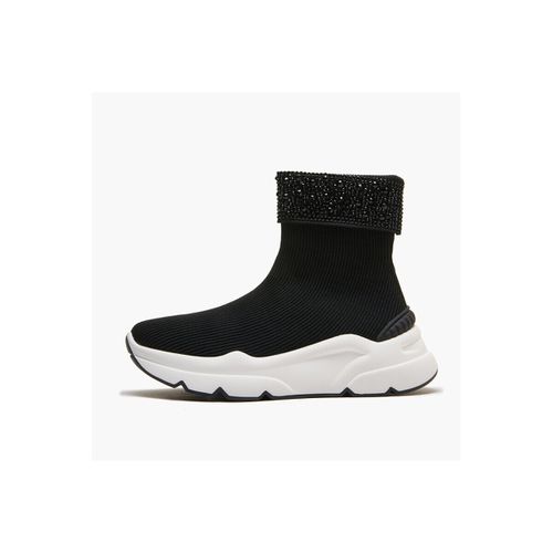 Sneakers sneakers donna running -calzino- black ZOE 703 10 - Emanuélle Vee - Modalova