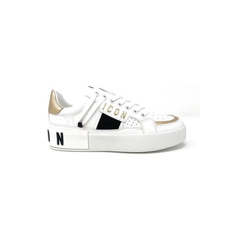 Sneakers sneakers donna white gold IC03731SD - Icon - Modalova