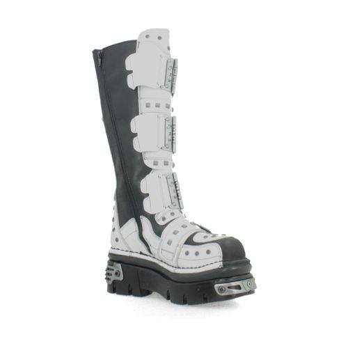 Stivali HIGH BOOT METALLIC M800 C2 HIGH - New Rock - Modalova