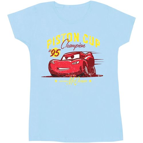 T-shirts a maniche lunghe Cars Piston Cup Champion - Disney - Modalova