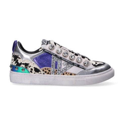 Sneakers basse sneaker multicolor animalier - Emanuélle Vee - Modalova