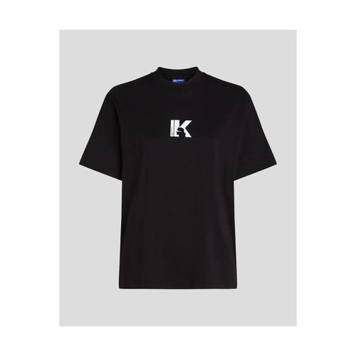 T-shirt & Polo A1W17031 REG SS LOGO TEE - Karl Lagerfeld - Modalova