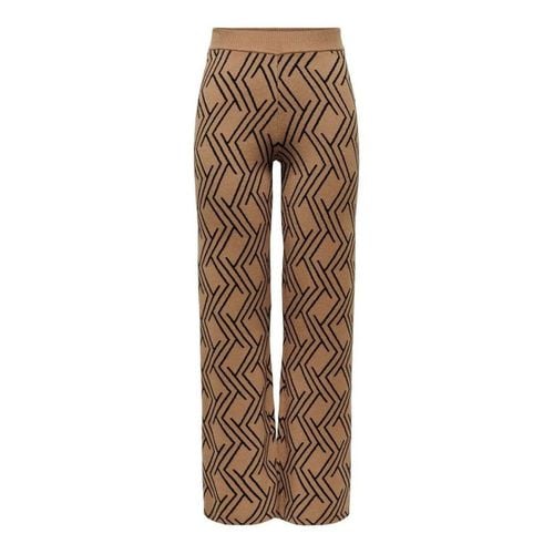 Pantaloni 15327634 LANNY-TOASTED COCO NUT - Only - Modalova