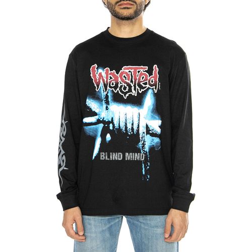 T-shirt & Polo Longsleeves Blind Black - Wasted Paris - Modalova