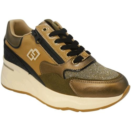 Sneakers basse ; ECOPELLE GB889 - Gold&gold - Modalova