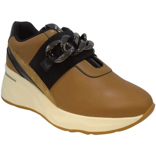 Sneakers basse ; ECOPELLE GB861 - Gold&gold - Modalova