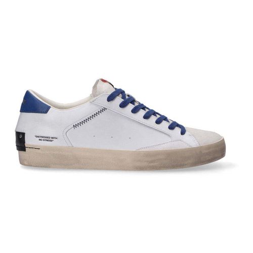 Sneakers Distressed bianca blu - Crime london - Modalova