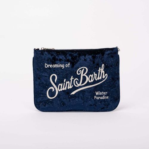 Borsa Shopping pochette velvet midnight - Mc2 Saint Barth - Modalova