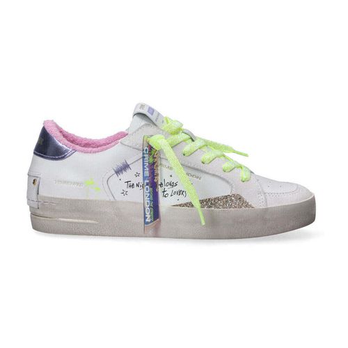 Sneakers basse sneaker Deluxe rosa gialla - Crime london - Modalova